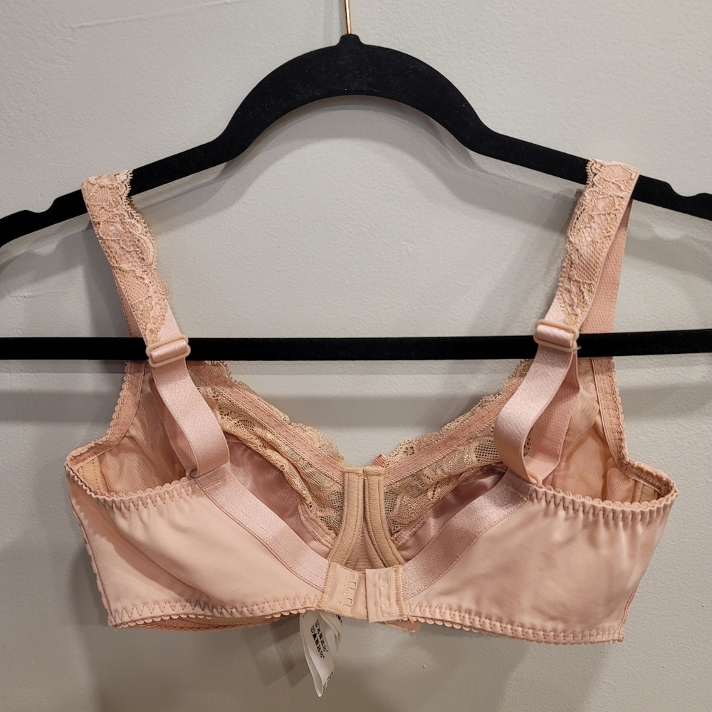 Sz 34D US/UK Powder Rose Prima Donna Madison Full Cup Bra - Picture 5 of 8